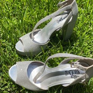 Brash heels. Worn once!